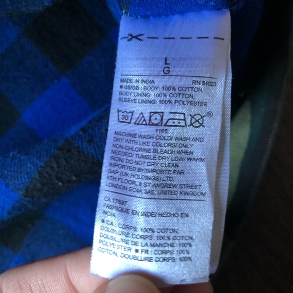 Gap Camo Utility Military Jacket Women’s L Army Green Flannel Lined Snap Closure - Picture 8 of 8